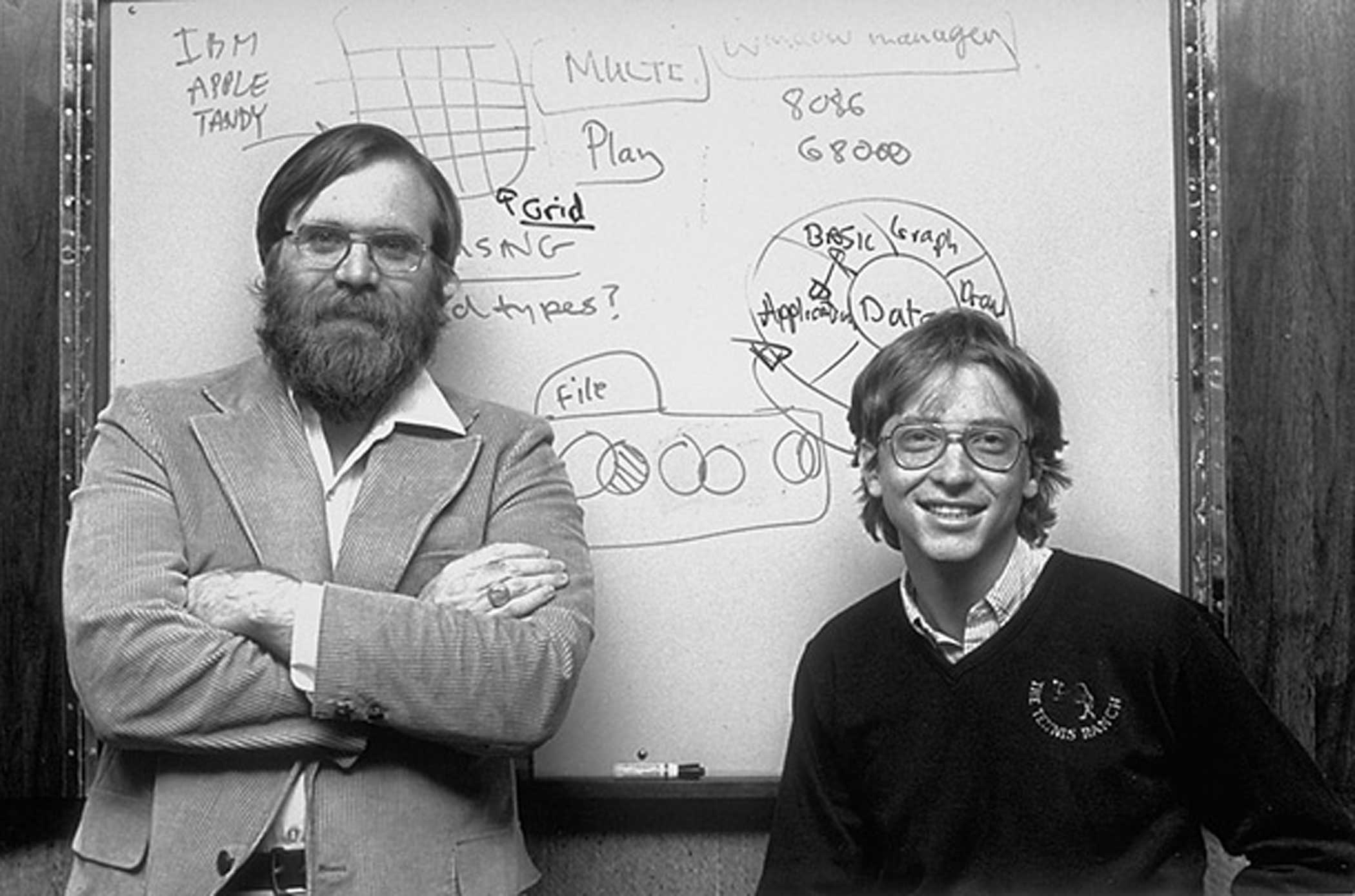 Bill Gates et Paul Allen